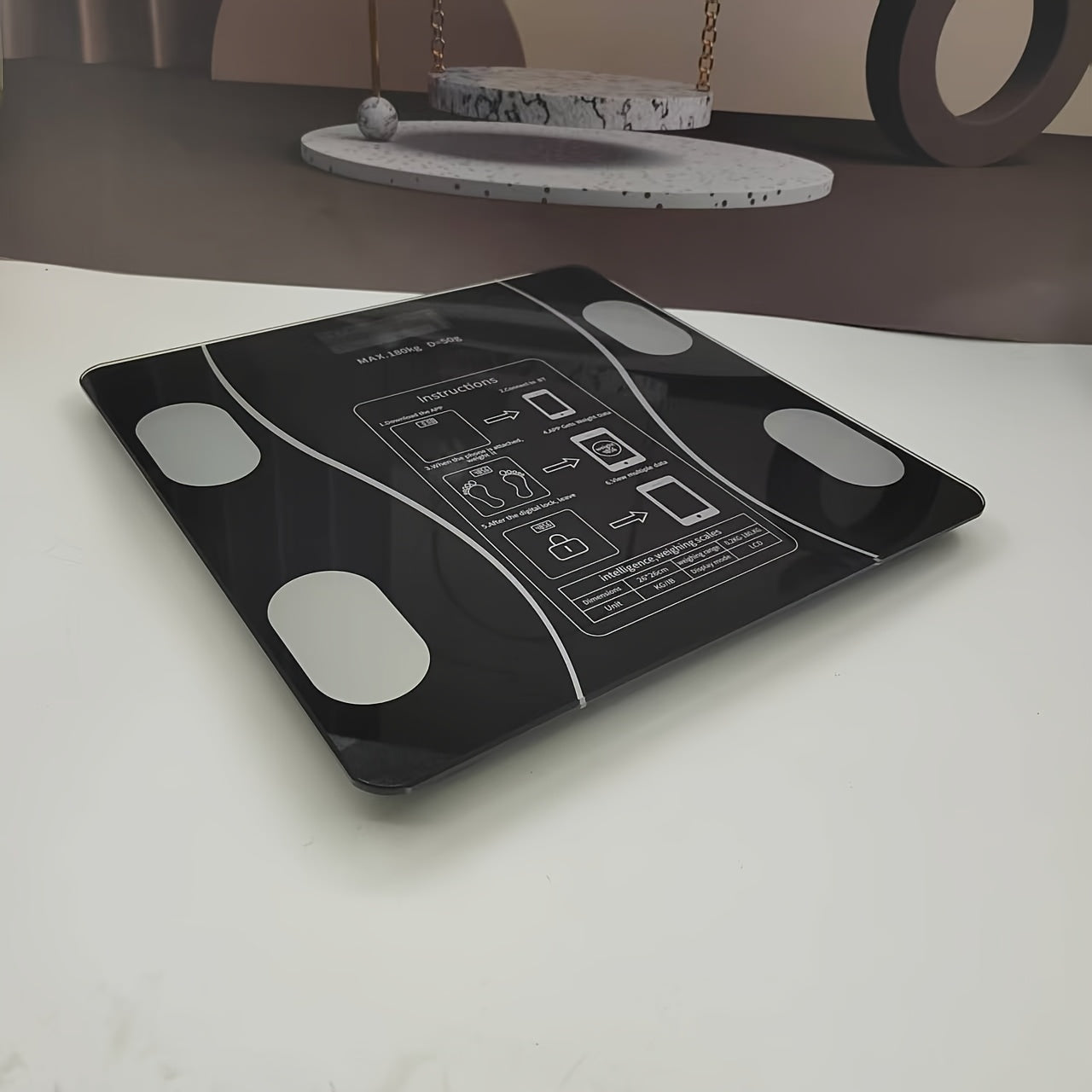 UAEIUI Smart Digital Bathroom Scale