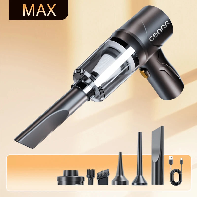 CENRR NEW 895000PA Car Vacuum Cleaner Cordless Powerful Wireless Car Cleaner Cleaning Machine HandHeld Portable Vacuum Cleaner
