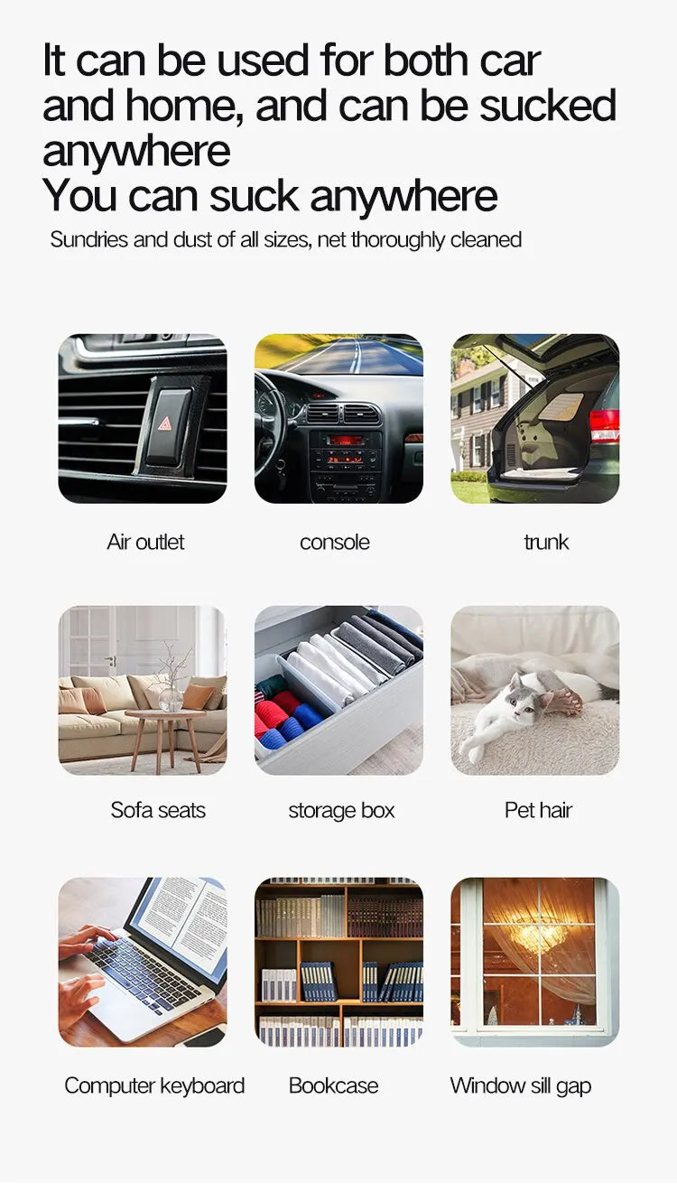 Mini Vacuum Cleaner For Car,House and Pets