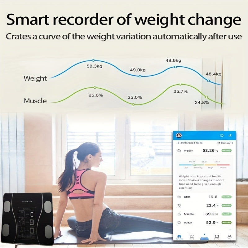 UAEIUI Smart Digital Bathroom Scale
